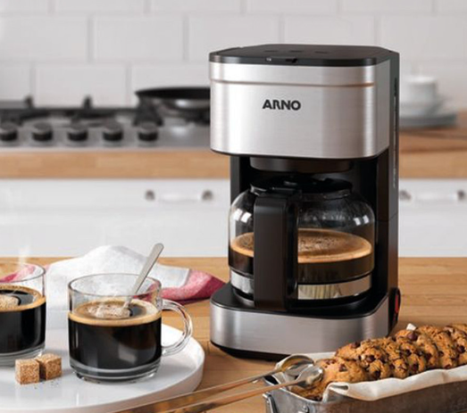 Cafetera Electrica Arno Preferita Inox 18 Tazas