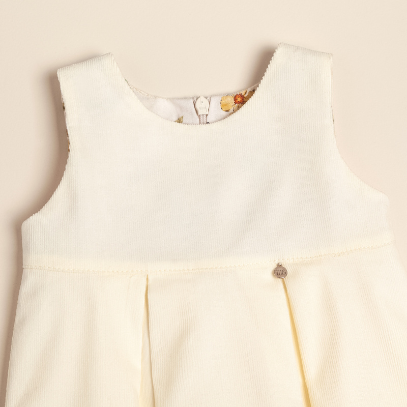 jumper de corderoy de algodon forrado poupee