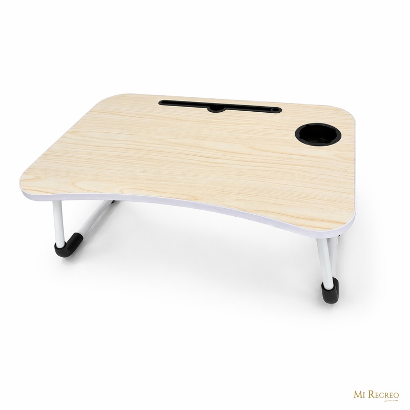 MESA PLEGABLE  MULTIFUNCIÓN MADERA CLARA