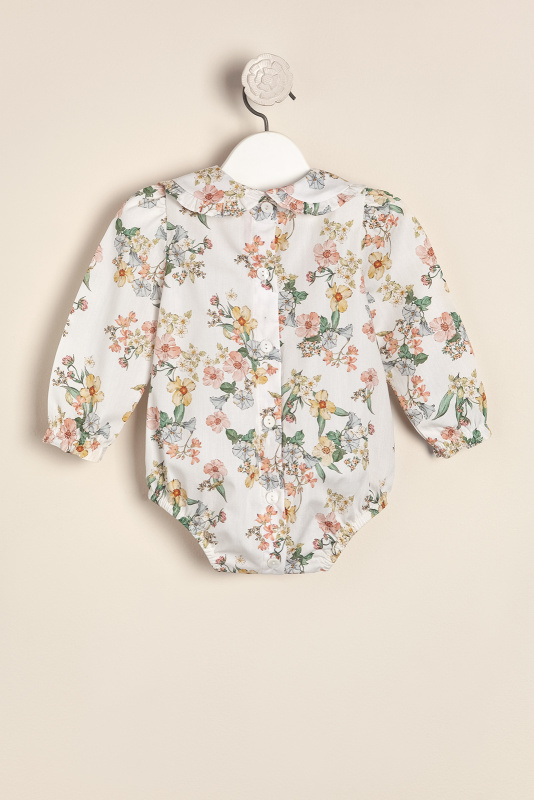 body blusita en poplin de algodon estampado poupee