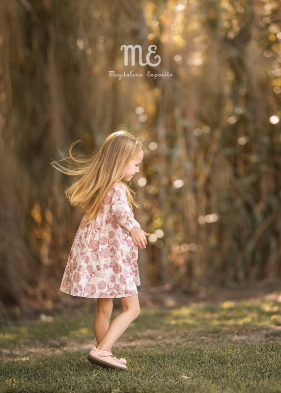 vestido de poplin de algodon estampado roses are roses