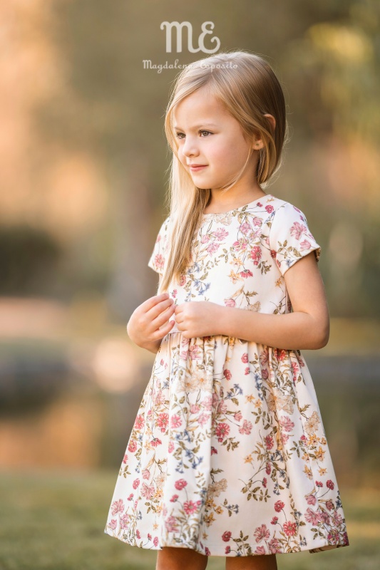 vestido de gabardina estamp julita