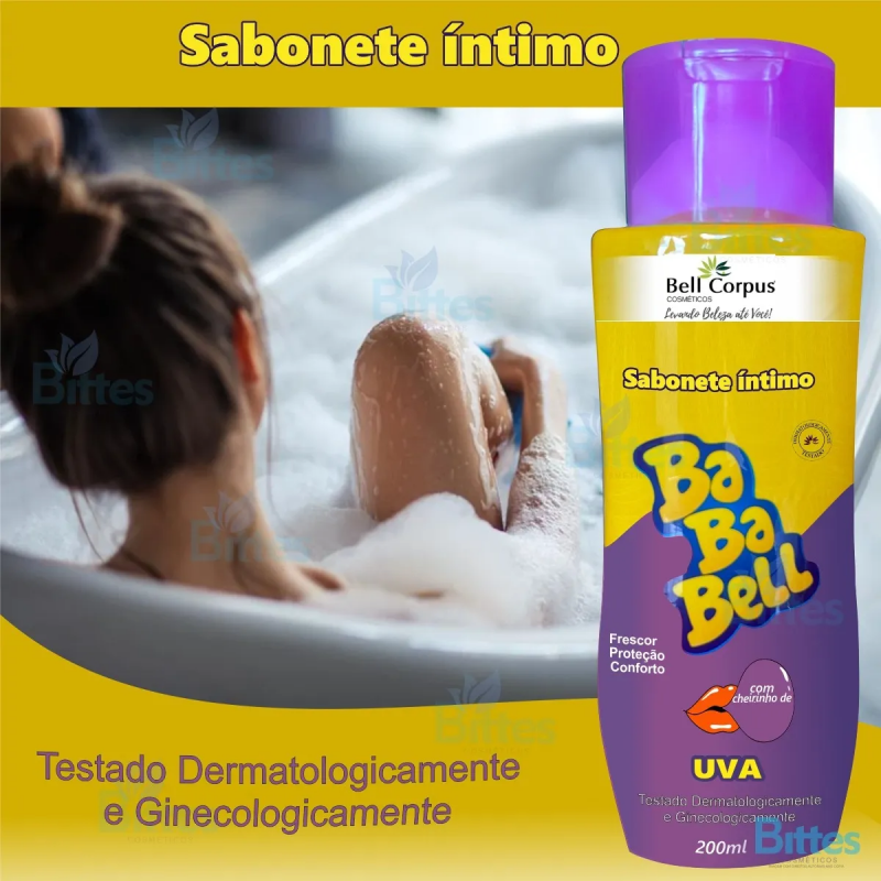 JABÓN ÍNTIMO BABABELL UVA - BELL CORPUS