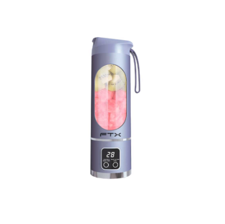 Licuadora Portatil FTX 25W 3 Funciones Morado PB-PR