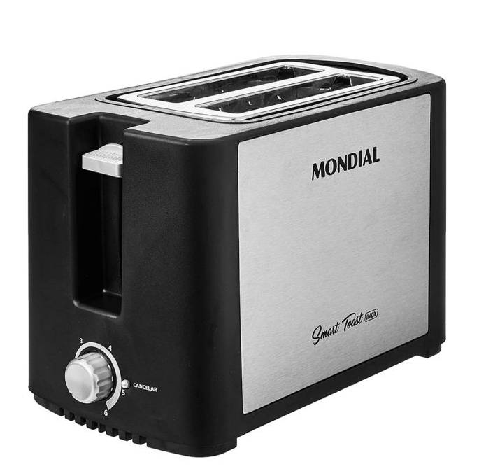 Tostadora Mondial T-13 Smart Toast Inox 220V