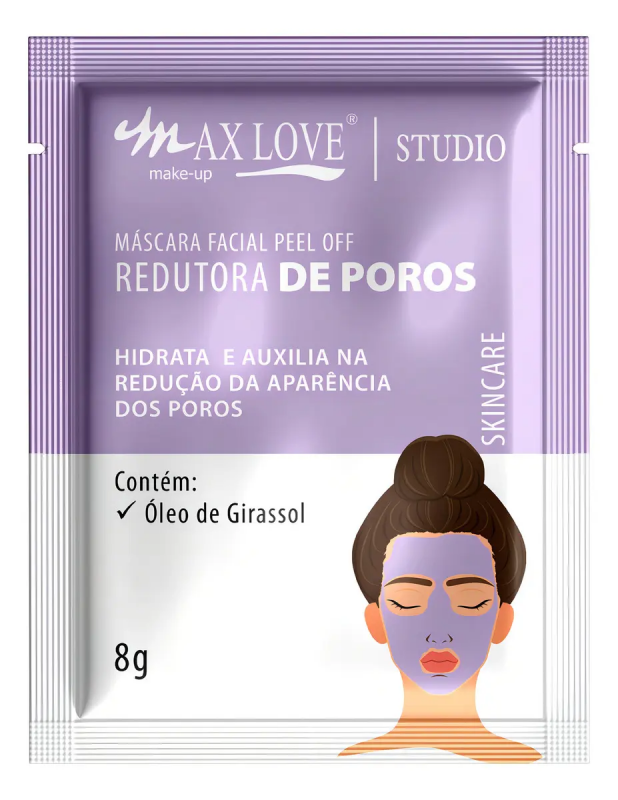 MASCARILLA REDUCTORA DE POROS PEEL OFF - MAX LOVE