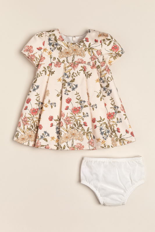 vestido de gabardina estamp julita