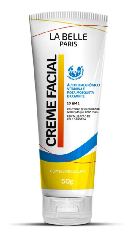 CREMA FACIAL HIDRATANTE CON PROTECCIÓN SOLAR - BELLE PARIS