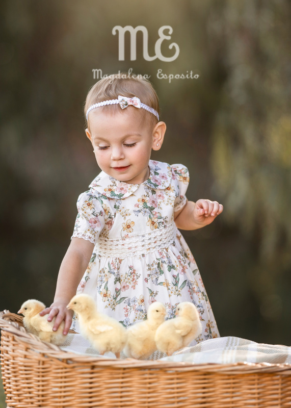 vestido de alg estampado poupee