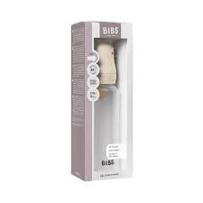 bibs baby bottle 270ml medium flow ivory