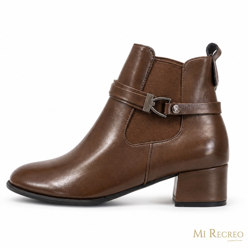 BOTAS MARRON PARA DAMA MAILIN