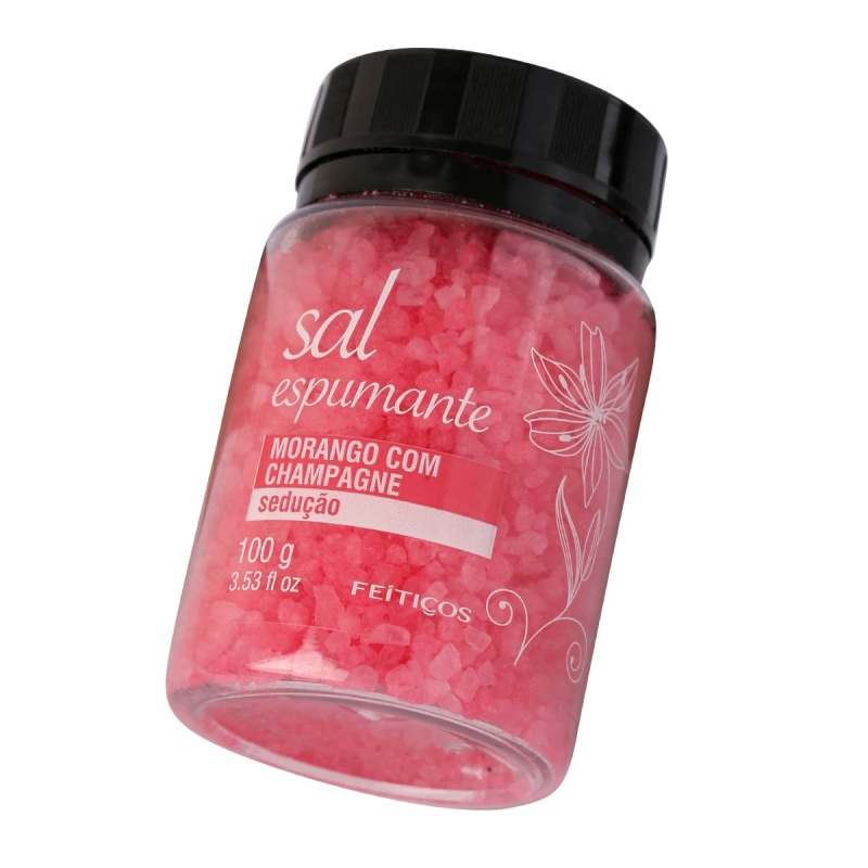 SALES DE BAÑO ESPUMOSAS- MORANGO CON CHAMPAGNE-SEDUCCION