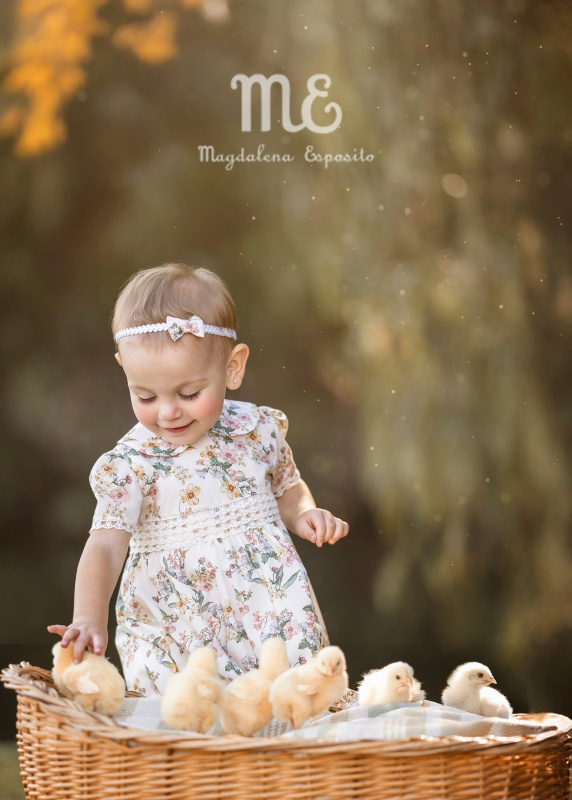 vestido de alg estampado poupee