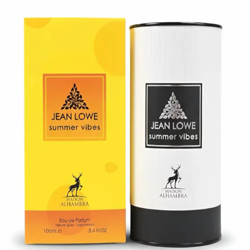 Perfume Jean Lowe Summer Vibes de Maison Alhambra para hombres y mujeres 100 ml