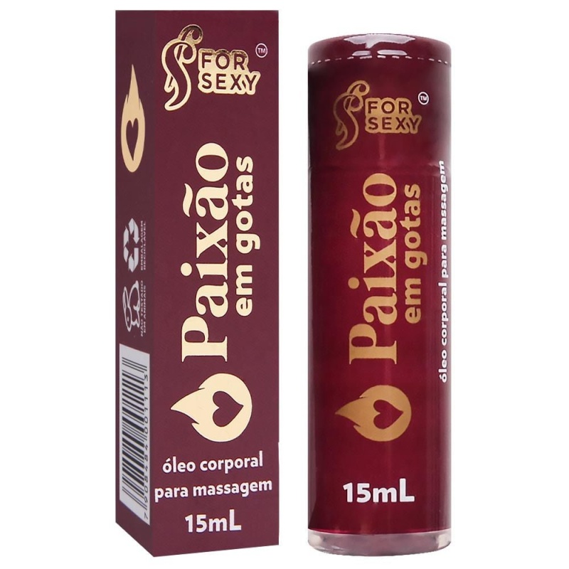 PAIXAO EN GOTAS - ACEITE CALIENTE PARA MASAJE INTIMO