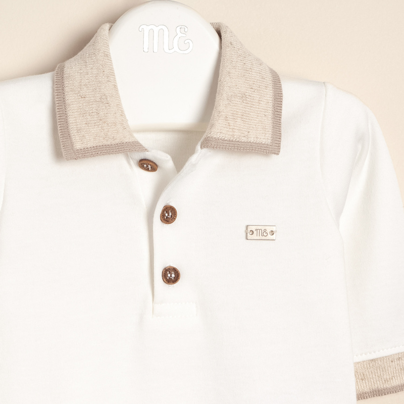 body polito de interlock tomy crudo