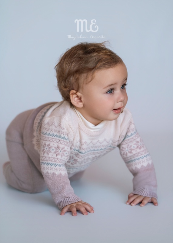 conjunto tejido con jacquard joseph marie