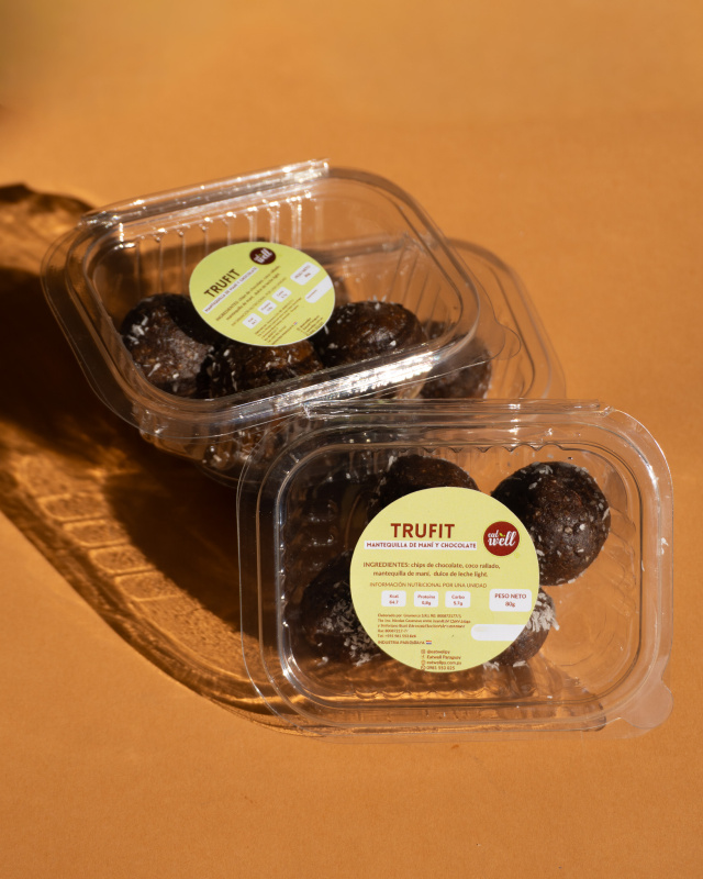 Trufas de cacao, mantequilla