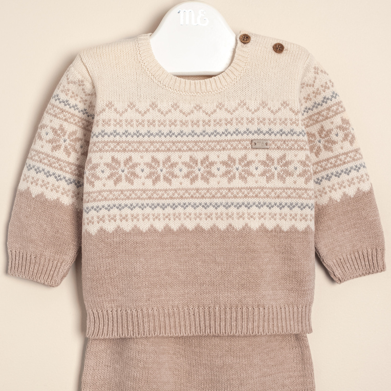 conjunto tejido con jacquard joseph marie