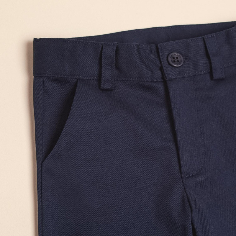 pantalon de gabardina ezequiel azul