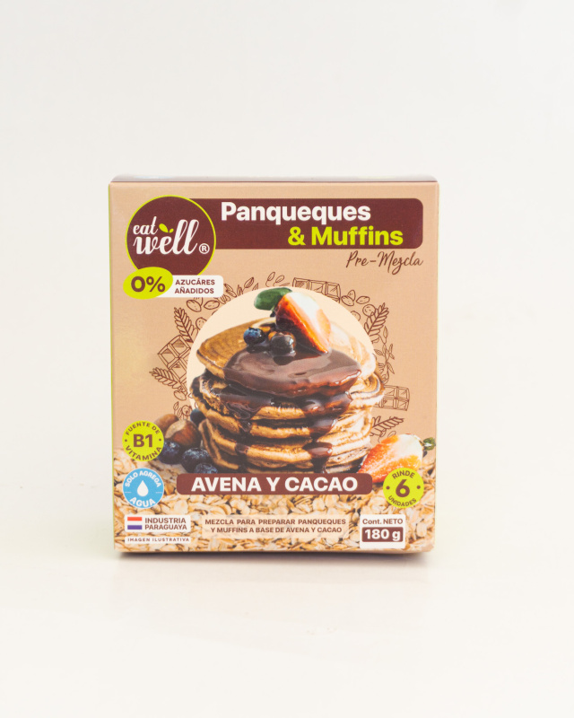 Pre mezcla de avena- sabor Cacao