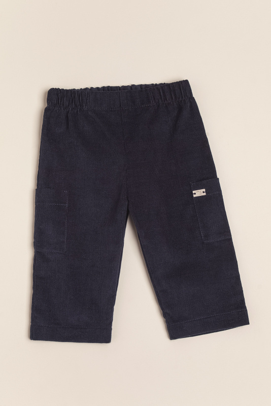 pantalon de corderoy antonino azul