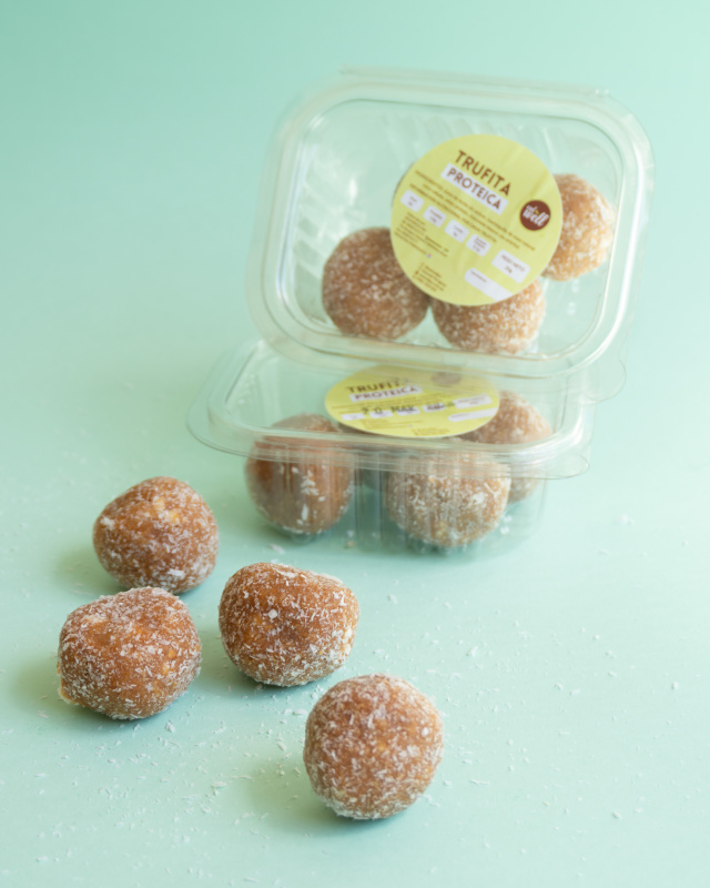 Trufas Proteicas con whey protein