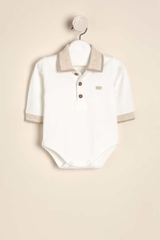 body polito de interlock tomy crudo