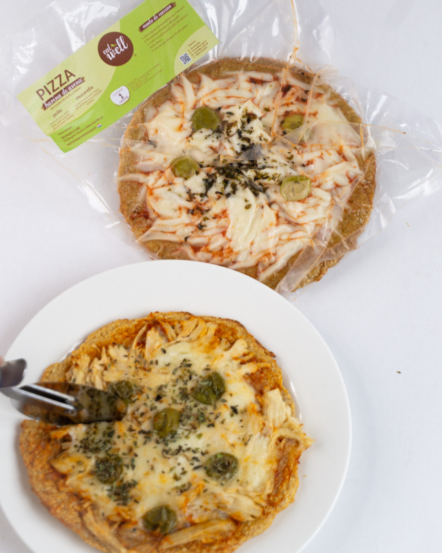 Pizza de Pollo - Avena