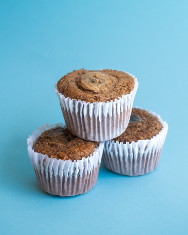 Muffin avena y banana (1 unidad)