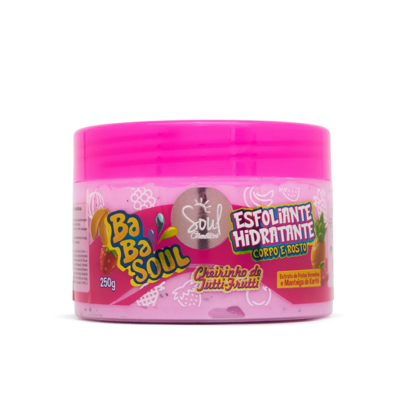 EXFOLIANTE CORPORAL Y FACIAL BABASOUL TUTTI FRUTTI - SOUL COSMETICS