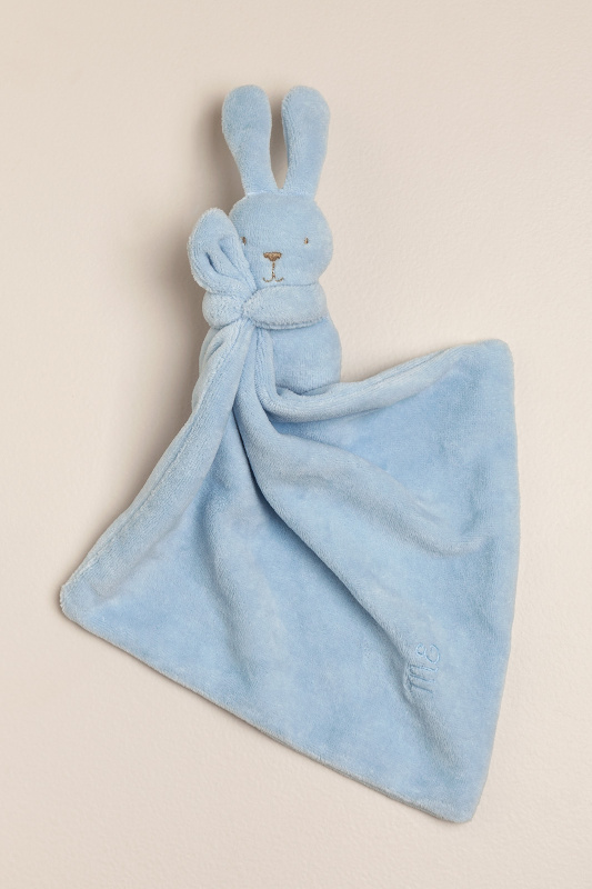 conejo dudu de plush celeste