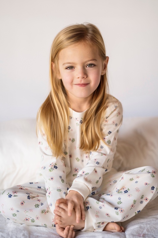 pijama de algodon pima estamp