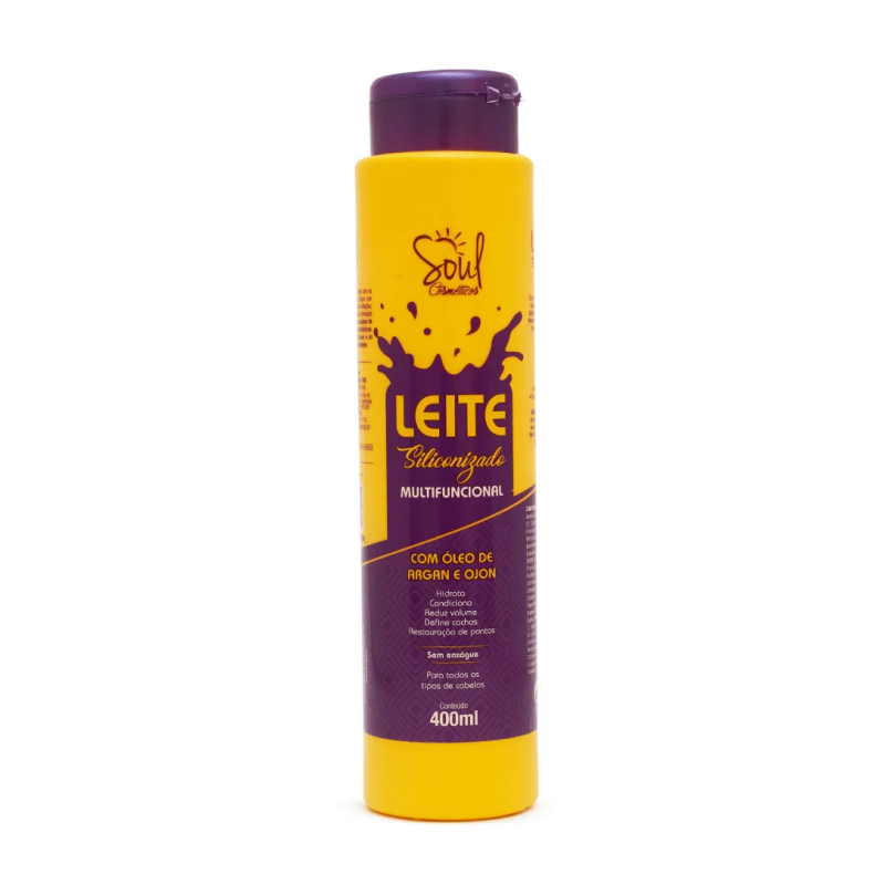 LEITE SILICONIZADA  MULTIFUNCIONAL - SOUL COSMETICS