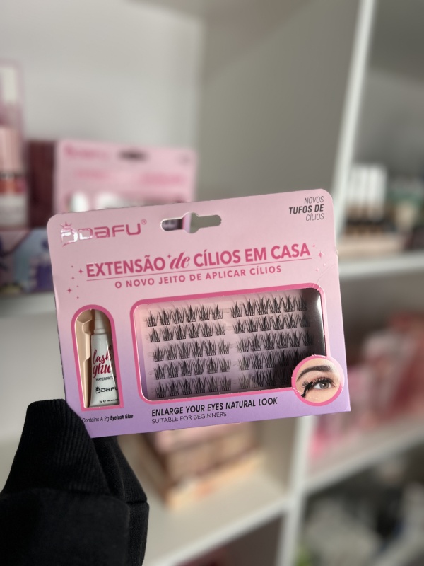 KIT DE PESTAÑAS EFECTO EXTENSION - DAFU