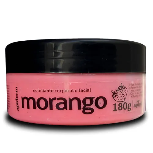 EXFOLIANTE FACIAL Y CORPORAL FRUTILLA - APINIL 180g