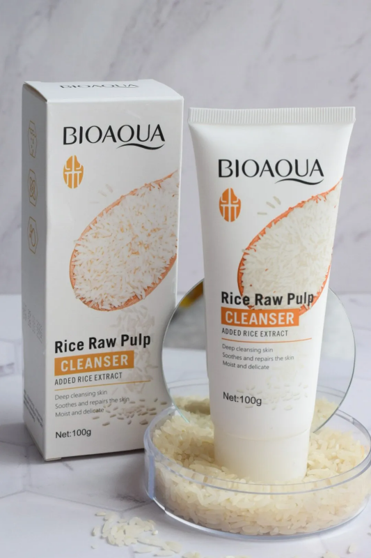 JABÓN FACIAL DE ARROZ - BIOAQUA