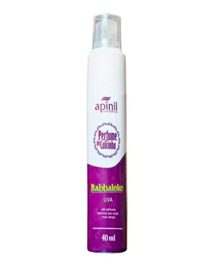 PERFUME PARA CALCINHA BABBALOKO UVA - APINIL 40ML