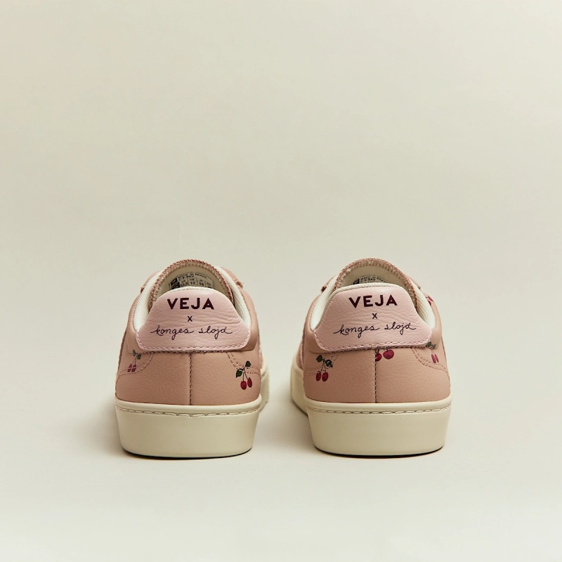 small volley leather cherry petale
