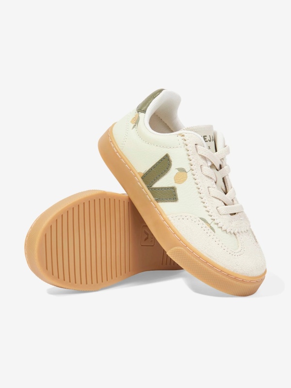 small volley leather lemon argile