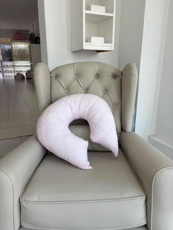 almohadon de lactancia rosa