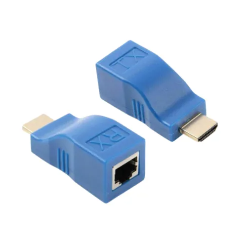 Unión extensor (acople) HDMI a RJ45