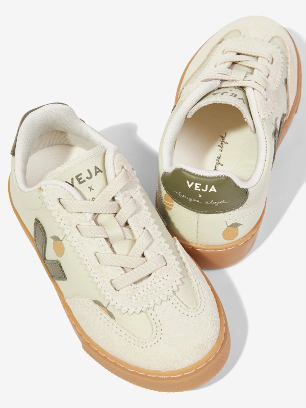 small volley leather lemon argile