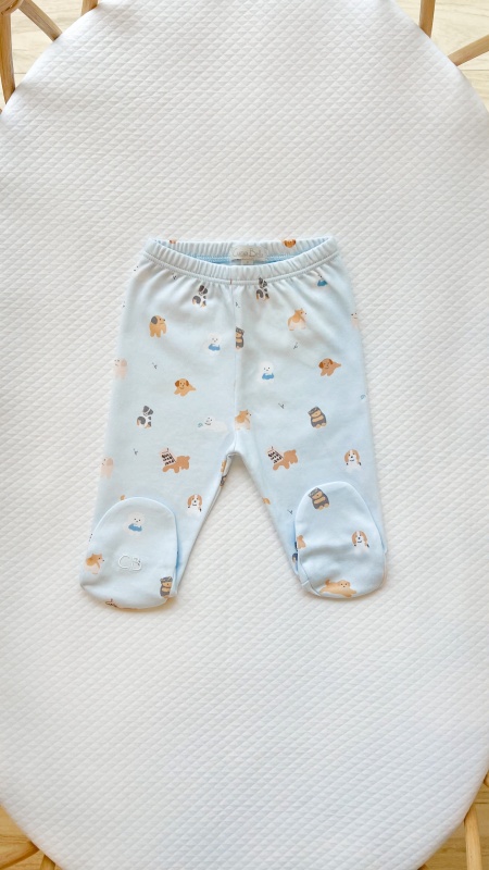 pantalon estamp cute bl/cel