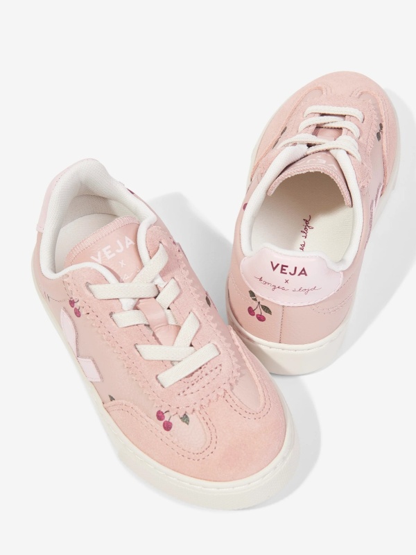 small volley leather cherry petale