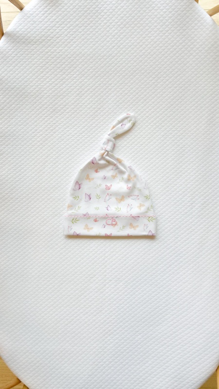 gorro estamp butterflies