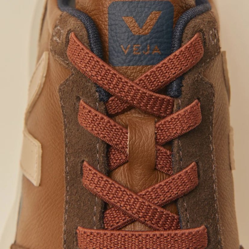 small canary leather brown almond