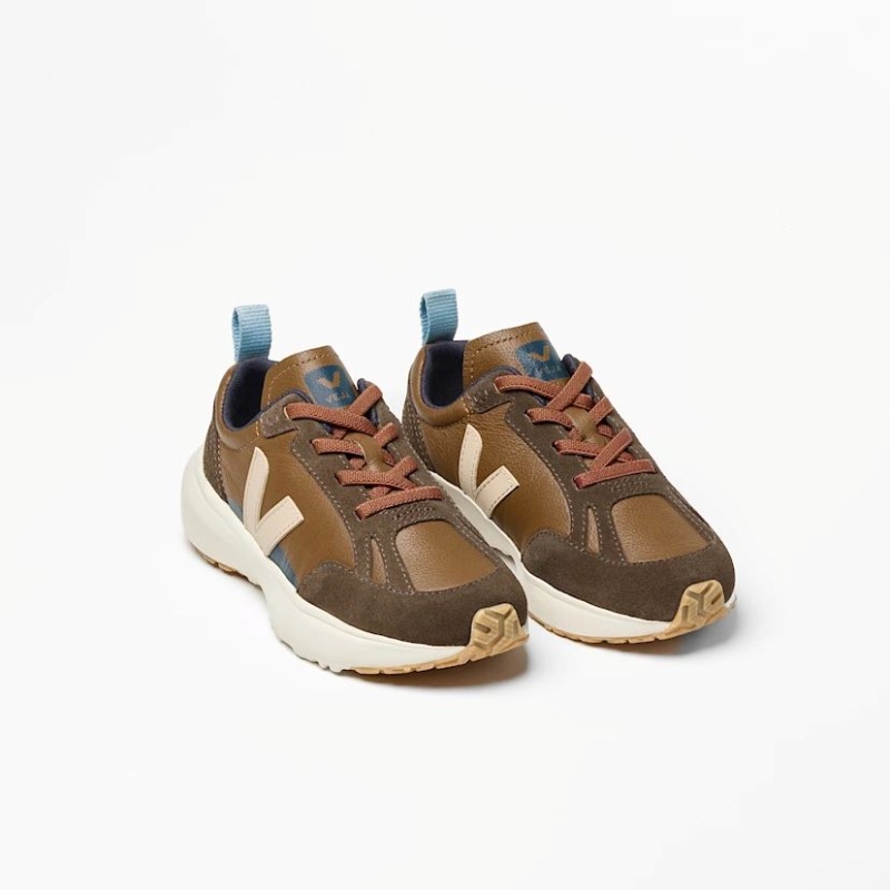 small canary leather brown almond